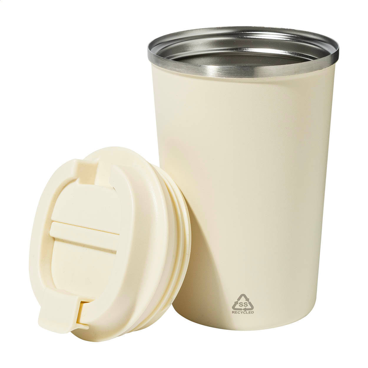 Pahar termic din inox reciclat Catimor Imagine secundară a produsului