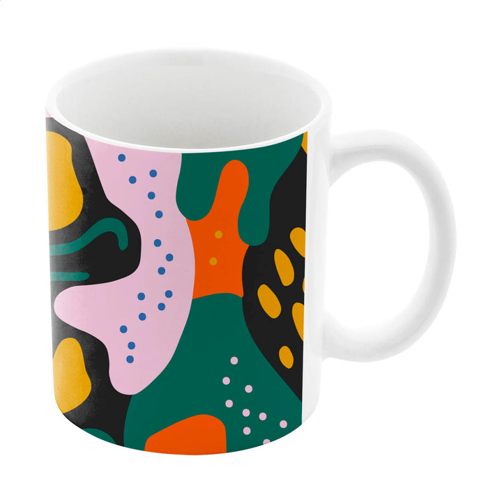 Cană albă pentru sublimare MultiColour