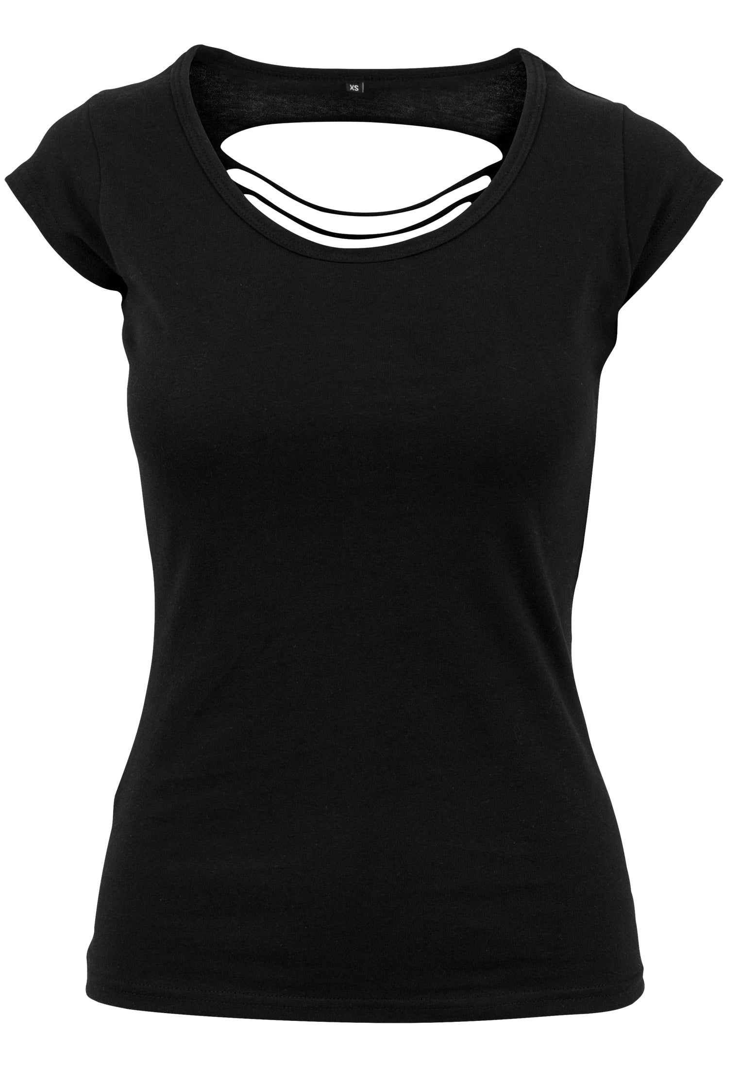 Tricou damă Build Your Brand Back Cut 035 Imagine secundară a produsului