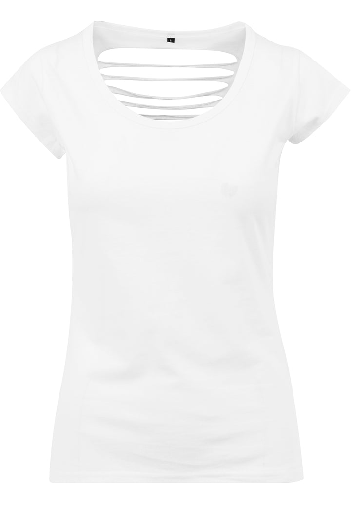 Tricou damă Build Your Brand Back Cut 035