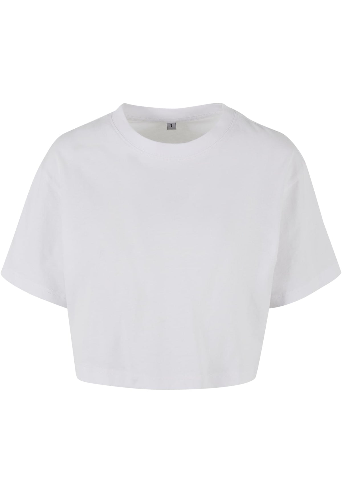 Build Your Brand Short Oversized BY264 alb Imagine principală a produsului