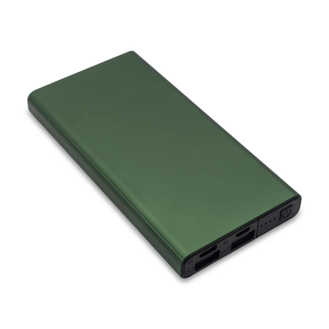 Power bank BANCO 10000 mAh verde închis