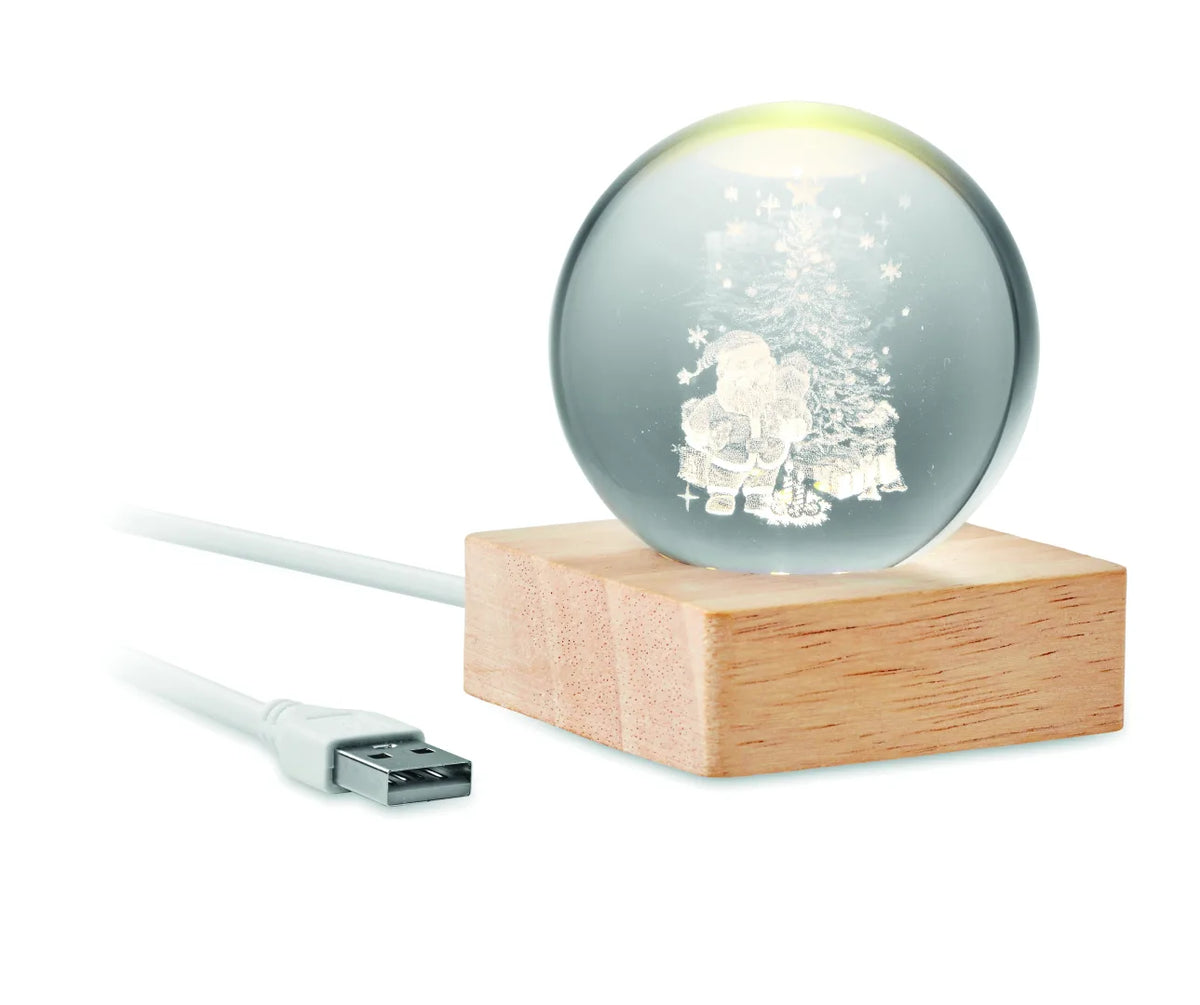 Santa Light lemn